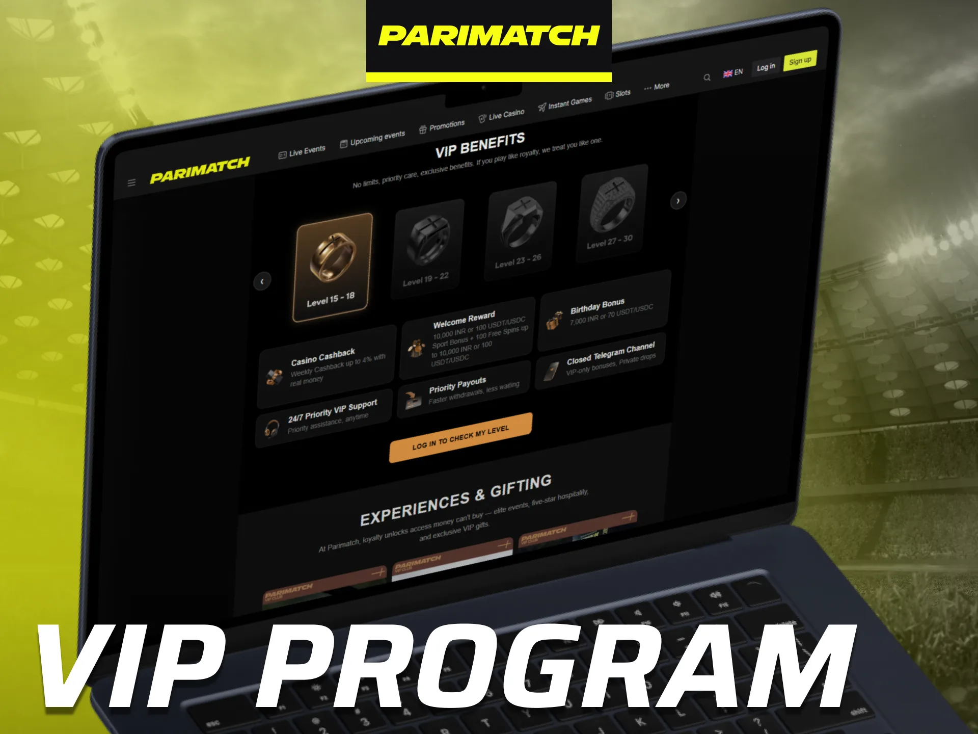 Join the Parimatch VIP Program and unlock exclusive player benefits.